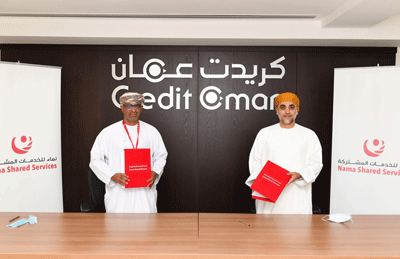 Nama Shared Services signs up with Credit Oman